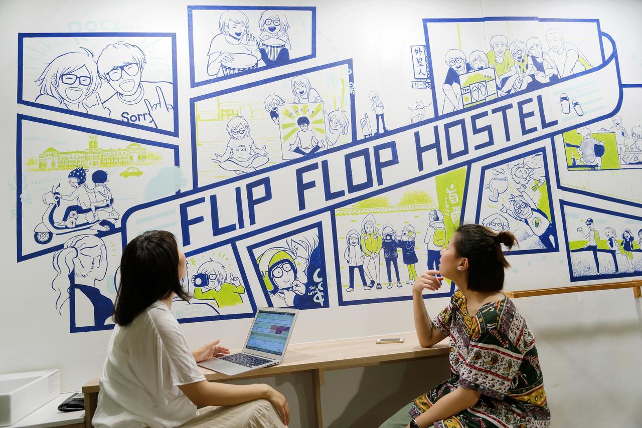 Flip Flop Hostel - Main Station Tchaj-pej Exteriér fotografie