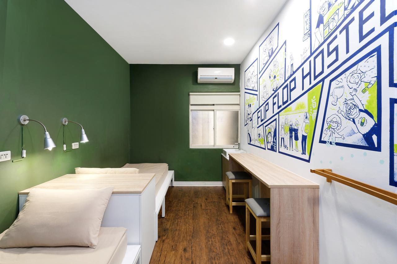 Flip Flop Hostel - Main Station Tchaj-pej Exteriér fotografie