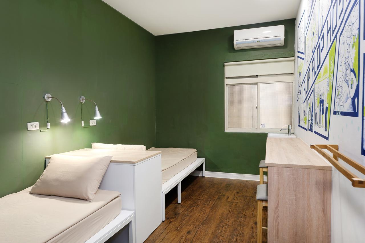Flip Flop Hostel - Main Station Tchaj-pej Exteriér fotografie